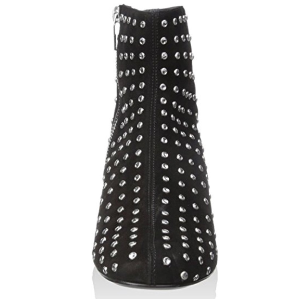 Saint Laurent Black Boot with Studs & Rhinestones - Picture 5 of 6